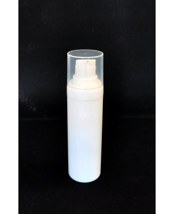 Flacon airless 30 ml alb, compozitii vascozitate redusa+medie