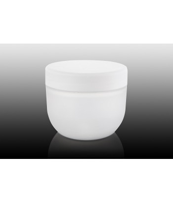 Cutie cosmetica 100 ml translucida cu capac alb si opercul