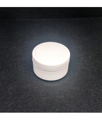 Cutie cosmetica 20 ml alba cu perete simplu