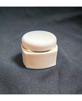 Doza cuadrangulara perete dublu alba 50 ml 