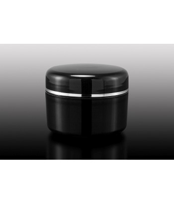 Cutie cosmetica perete dublu neagra 30 ml