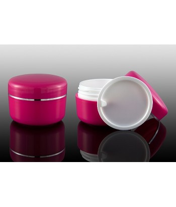 Cutie cosmetica perete dublu roz 30 ml