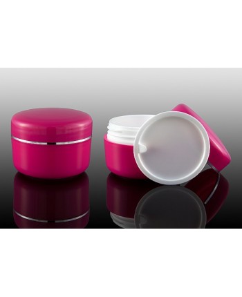 Cutie cosmetica perete dublu roz 30 ml
