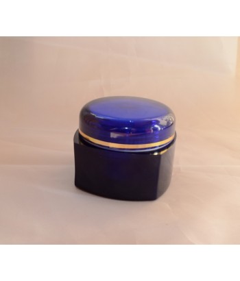 Doza cuadrangulara perete dublu albastru opac 50 ml