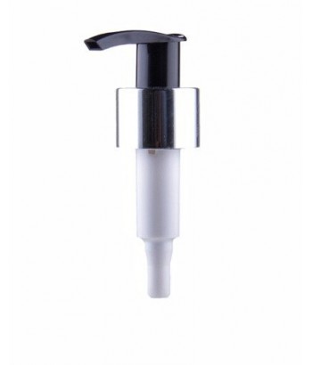 Pompa neagru cu argintiu filet 24/410
