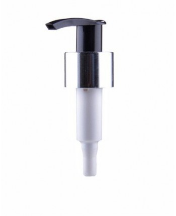 Pompa neagru cu argintiu filet 24/410