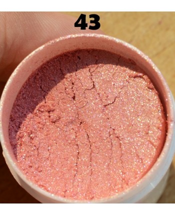 Pigmenti cosmetici nr. 37- 46 - paleta culori roz-rosu-portocaliu 