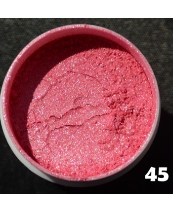 Pigmenti cosmetici nr. 37- 46 - paleta culori roz-rosu-portocaliu 