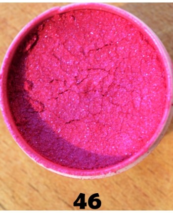 Pigmenti cosmetici nr. 37- 46 - paleta culori roz-rosu-portocaliu 