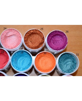 Pigmenti cosmetici minerali perlati nr. 23-36